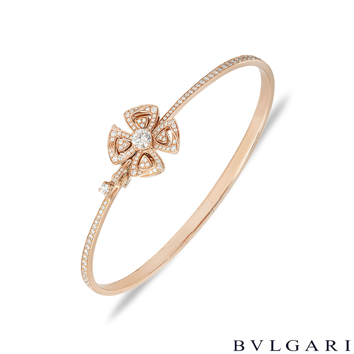 Bvlgari Rose Gold Diamond Fiorever Bracelet 356274 Bvlgari Rose Gold Diamond Fiorever Bracelet 356274